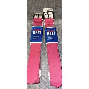 Academy Youth Baseball Belt Adjustable 18"-34" Pink , 2 pack
